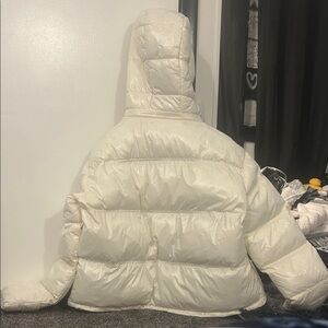 Cozy White Puffer Jacket for Kids